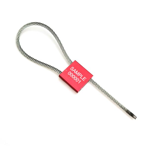 3.5mm Diameter High Security Cable Seals For Containers Laser Print