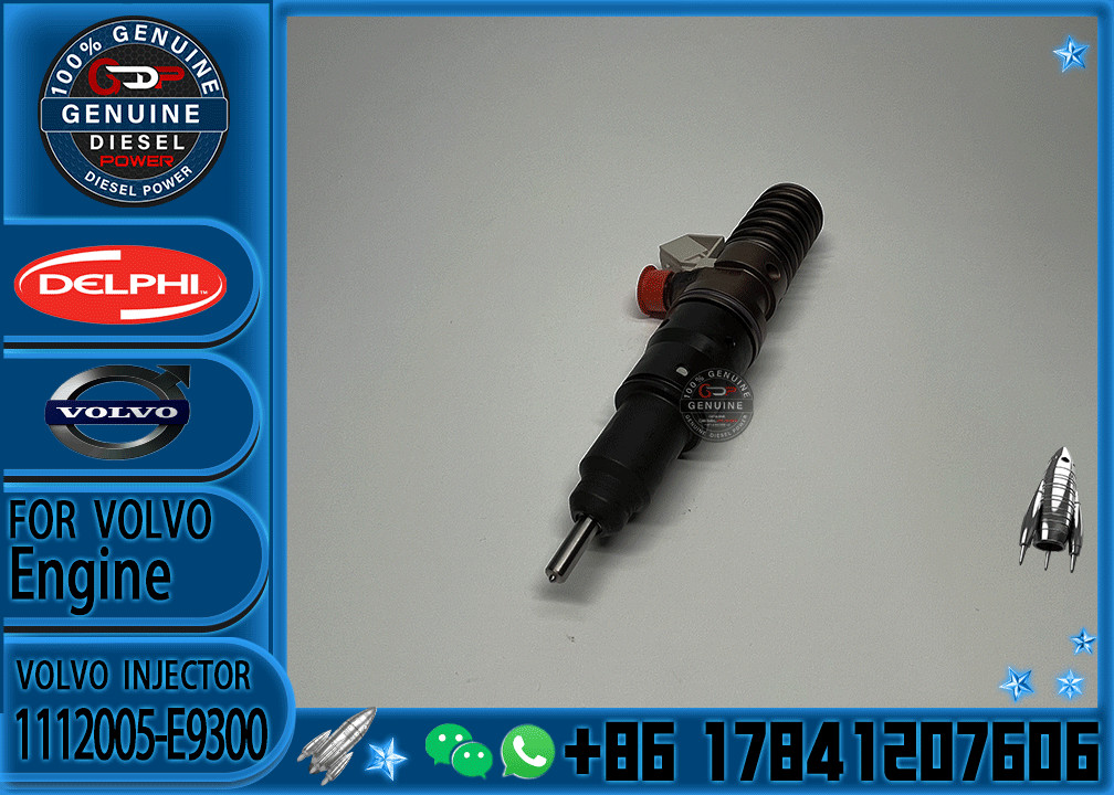 Diesel Fuel Injector Common Rail Parts Injector 22282198 BEBE1R13101 1112005-E9300 BEBE1R10002 for VOLVO