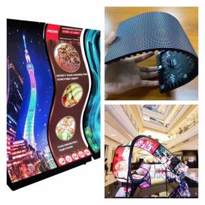 China P1.875mm Flexible Curved LED Screen Display IP43 Indoor 800cd/Sqm on sale