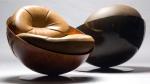 AVENUE ROAD Esfera Armchair by Ricardo Fasanello
