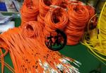 10M UPC SC-SC Fiber Jumper Cables , Fiber Optic Network Cable High Temperature