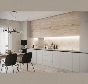 China Melbourne white Kitchen Cabinet Knobs Luxury Kitchen Cabinet Stuya 850mm wholesale