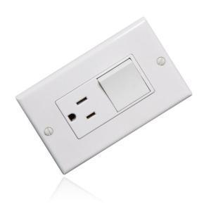 China Fire Resistance 1Gang 3pin Socket Electrical Wall Socket wholesale