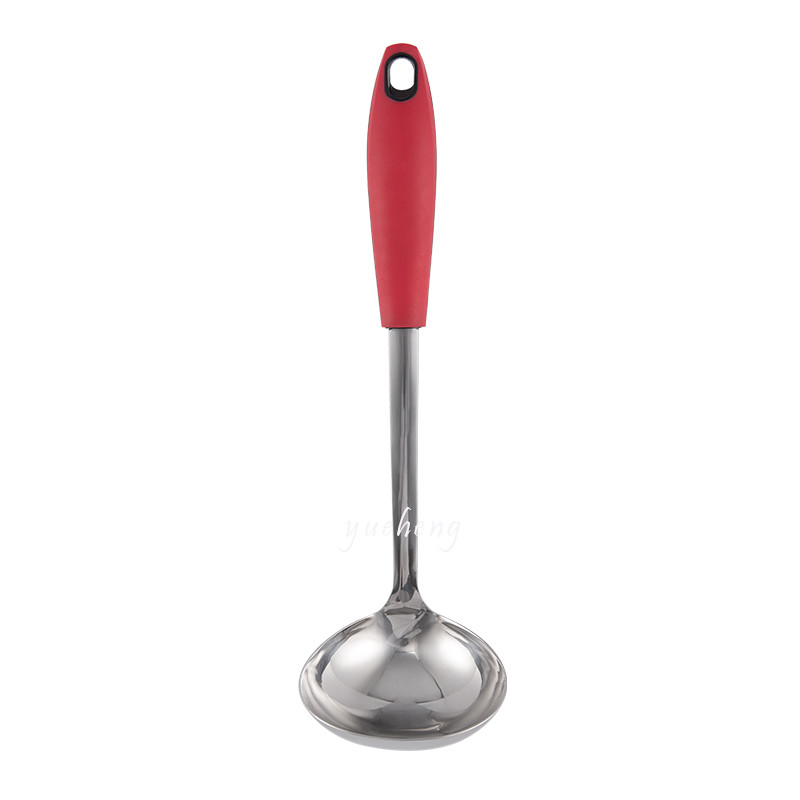 OEM Customized Cooking Tools Stainless Steel with PP+ TRP Handle Color Cookware kitchen Utensil set