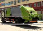FAW brand 4*2 14m3 Rear Loader Compressed Garbage Truck