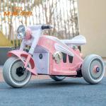 Small Kids Electric Motorcycle Supports Multimedia Safe Load Bearing