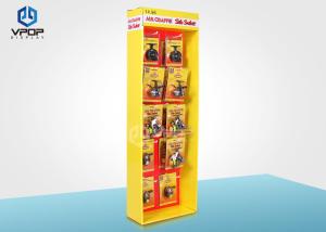 China Store Retail Cardboard Sidekick Displays Glossy Matte Film Lamination For Slab Shaker wholesale
