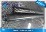 High Modulus Braided Carbon Fiber Round Tubes 3k Weave