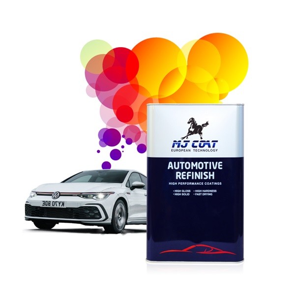 High Transparent Yellow Resistant Auto Clear Coat High Solid Car Paint Scratch Resistant