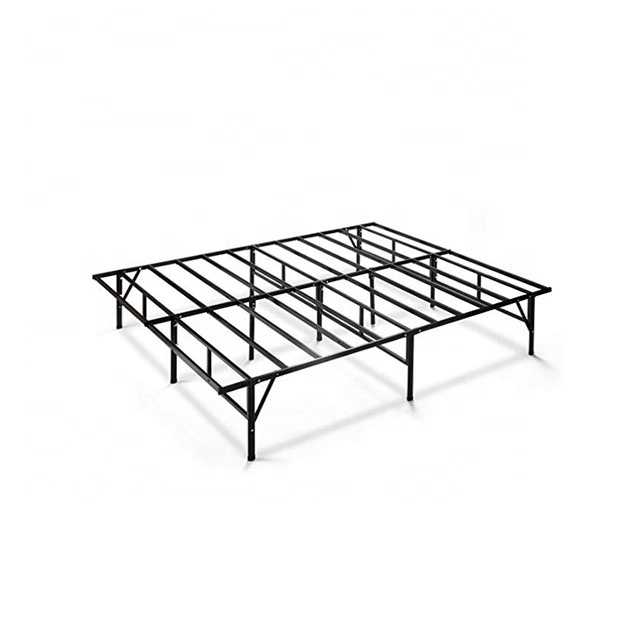Customized Logo and Storage King Low Full Size Adjustable Foldable Metal Folding Bed Frame Base