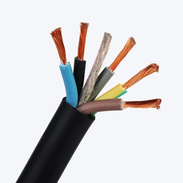 Customizable Size Flexible Rubber Cable Tensile Resistant H07RN-F
