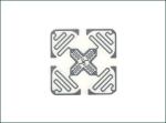 Long Reading Distance Rfid Inlay , Rectange Monza 4 Dry / Wet UHF RFID Tag