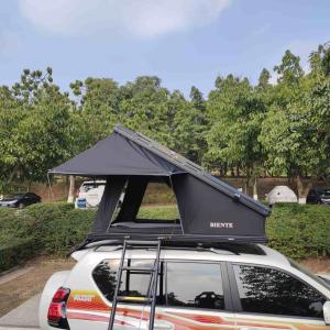 China Black Khaki X Type Bracket Car Rooftop Tent With Customized Logo wholesale