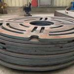 Cutting Carbon Steel Plates In Many Fields Of Machinery Heavy Industry