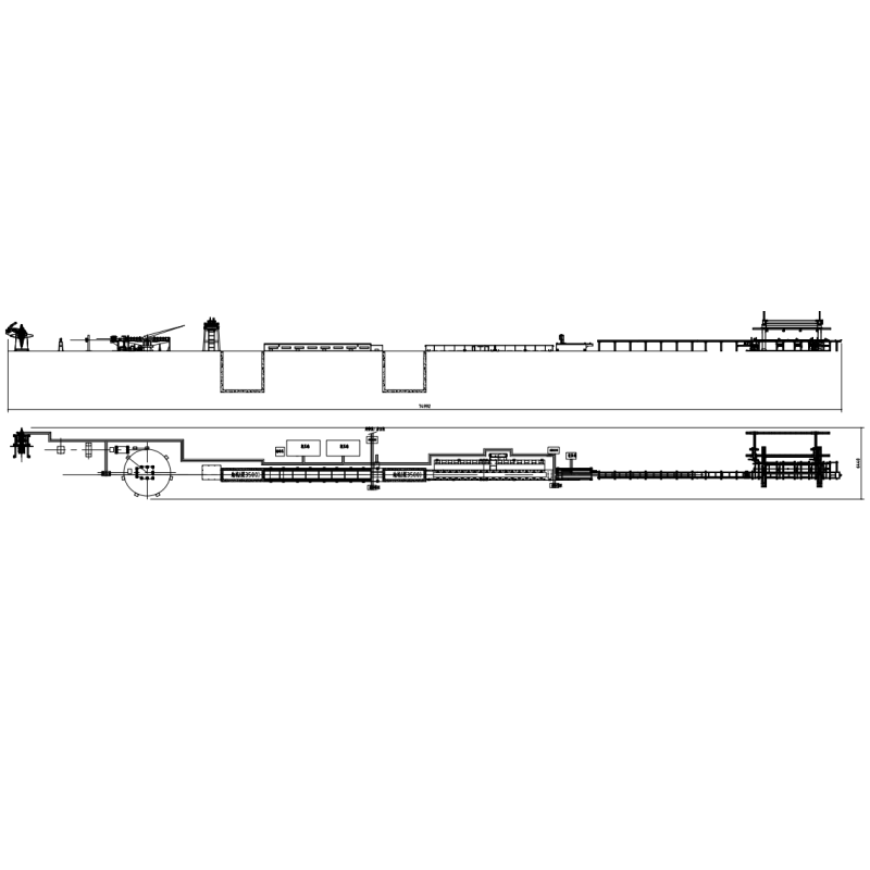 Production process of the roll forming machine