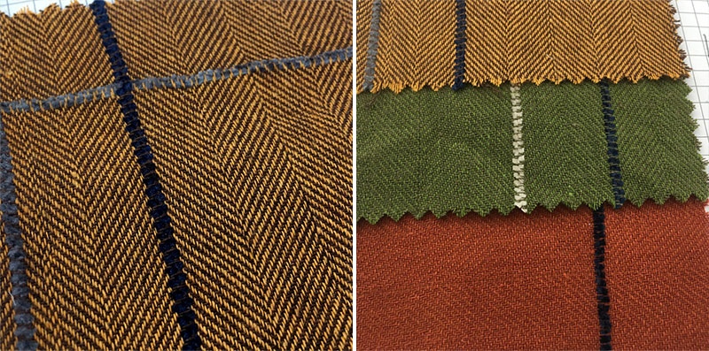 54 Inch Yarn Dyed Cotton Check Shirt Fabric Shirt Linen Fabric Sustainable