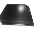 Glossy 1mm Carbon Fiber Sheet 3K Twill Impact Resistant For Contruction Parts