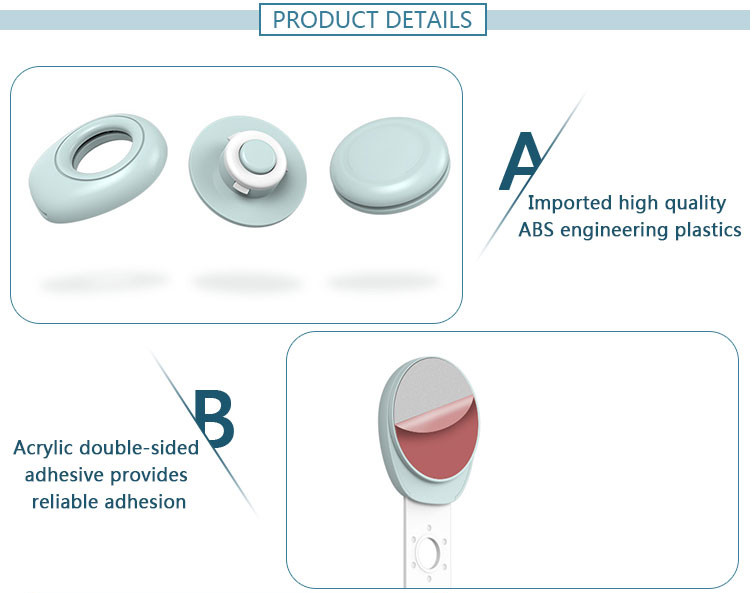 Round Ring Baby Safety Cabinet Lock Adjustable Length For Furniture