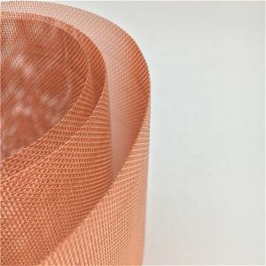 China Wear Resistant Copper Wire Mesh For Aerospace / Information Industry wholesale