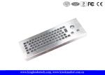 Dust Proof Waterproof Industrial Computer Keyboard With Stainless Steel