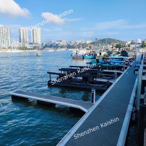 China Aluminum Alloy Marine Floating Docks Boat Berth Floating Pontoon Boat Dock on sale