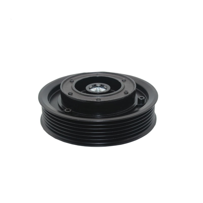 Auto AC Compressor Pulley Clutch Kit 6PK 115MM 12V For Audi A3 Car Fitment 35*52*20mm