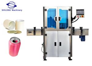 China Ring Pull SS304 2.6KW Automated Bottle Filling Machine Flip Top Aluminum Can Sealer wholesale