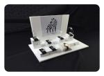 White Counter Cabinet Watch Storage Box Acrylic Showcase Display Stand Holder