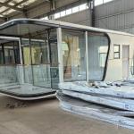 Modern Design Style Space Capsule House for Luxury Modular Capsule Hotel in