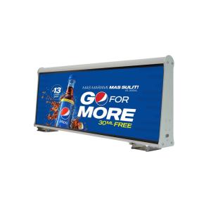 China Full Color 3840Hz Taxi Roof LED Display Mobile Advertising Screens wholesale