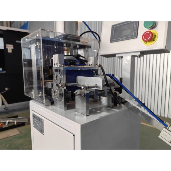 Vertical Blind Fabric Cutting and Punching Machine - Side View