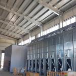 Large Span Prefabricated Steel Buildings Warehouse Anti Rust Painting