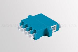 China 4 Core LC / UPC Fiber Connector Adapters Blue Color 3 Years Warranty wholesale