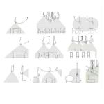 Nordic Retro Edison Bulb Pendant Chandelier Vintage Loft Antique Adjustable DIY