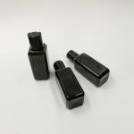 Black Lid Cosmetic PP 150ml Plastic Lotion Bottles