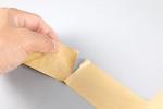 20m-50m Natural Kraft Paper Tube Hot Melt Adhesive Tape Double Sided Clogged