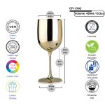 Party Gold Moet Chandon Plastic Champagne Glasses Coupe Shatterproof OEM ODM