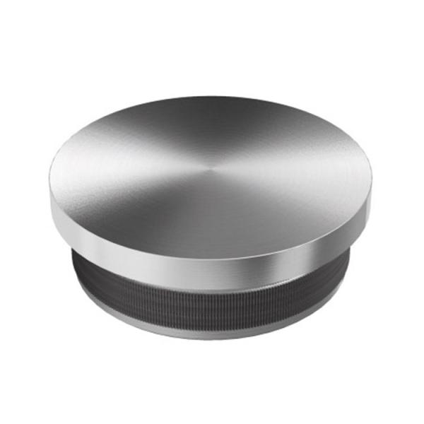 304 316 pipe staircase terrace railing stainless steel thread decorative end cap
