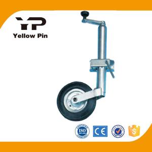 China Trailer Jack Pneumatic Wheel, Clamp mount, Top Wind/Rubber Wheel/PVC Wheel, Side mount and Wind with Counter Plate on sale