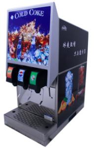 China 38 Liter Post Mix Drink Machine With Compressor Cooling wholesale