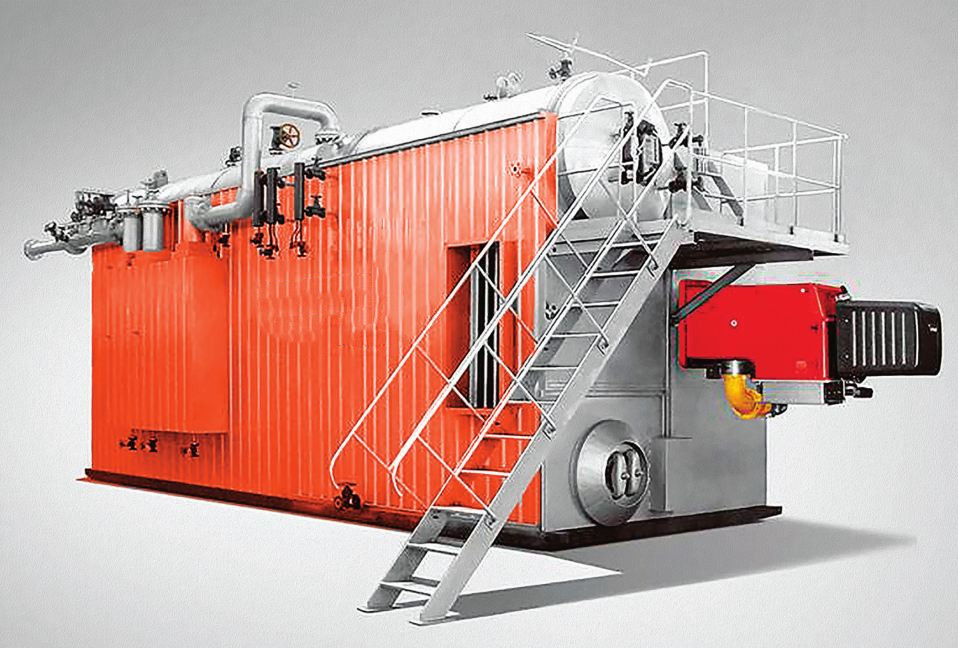Hot Water Gas Fired Steam Boiler ZSZ Series Horizontal 4 Ton Multi Fuel Economic