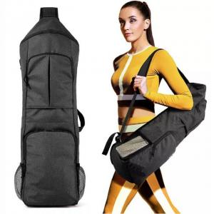 China Durable Full Zip Yoga Backpack Fits 1/2 Inch Thick Yoga Mat Carrying Bag For Women wholesale