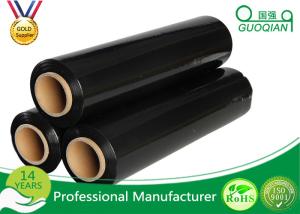 China Hand Stretch Film Packaging Jumbo Roll , Black / Clear Wrapping Film For Pallets wholesale