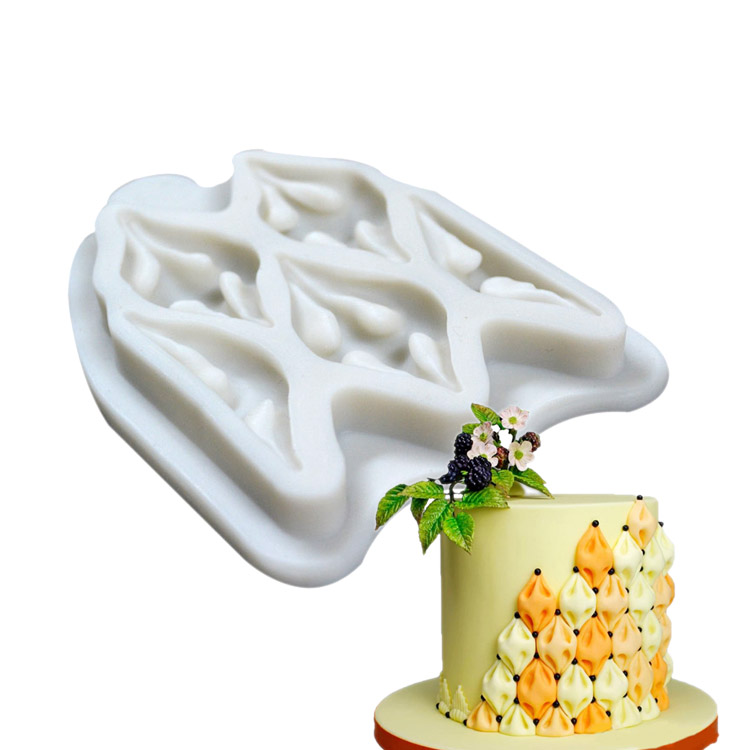 Food Grade 3d Silicone Moulds , Diy Cake Decorating Fondant Molds