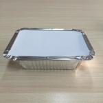 Fastfood Aluminium Cooking Pans , Disposable Foil Pans With Lids Custom