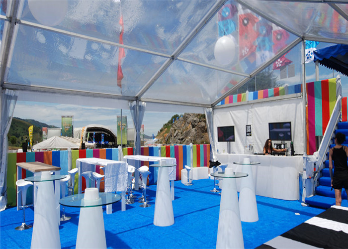Decoration Large Marquee Tents And Events Family Tents Clearance With Clear Top / Side