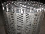 SS wire mesh belts slat band conveyor belts Open top belts Flat top for frozen