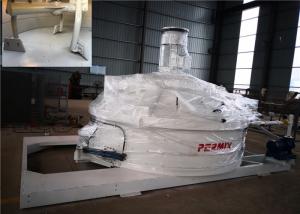 China Light Soil Cement Slurry Vertical Shaft Mortar Mixer , 750L Output Concrete Pan Mixer wholesale