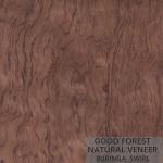 Specially Myanmar Bubinga Red Wood Veneer Natural Irregular Texture