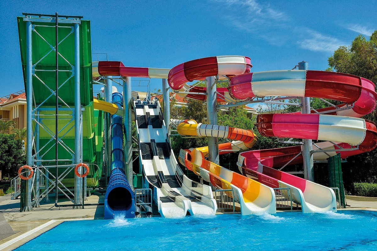 1 Person Outdoor Child Park Fiberglass Slides Water Sports And Enterrainment